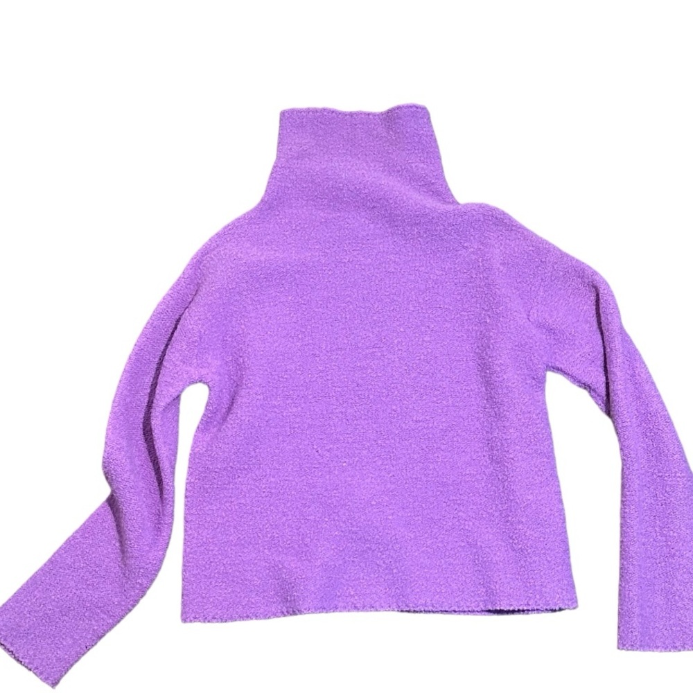 Eileen Fisher Sweater Turtle Neck Purple Size PP